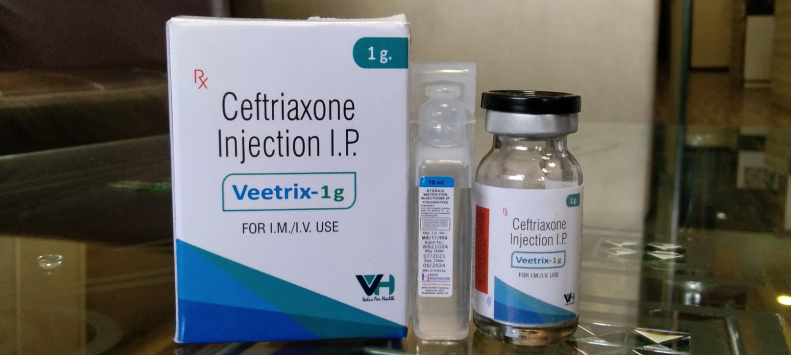 VEETRIX-1GM Injection